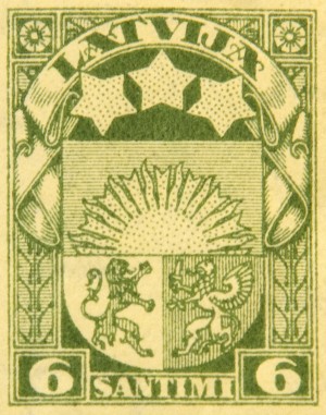 Latvia 2 Stamp